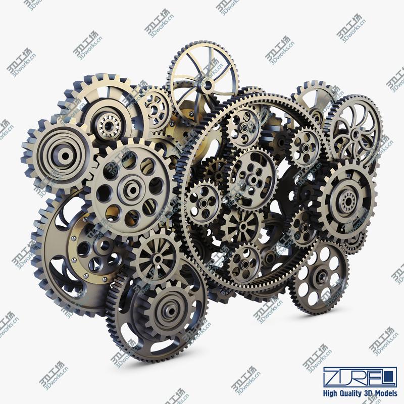 images/goods_img/202105073/Gear Mechanism Low Poly v 2 3D model/1.jpg